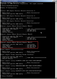 ipconfig