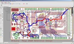 routage de la carte Arduino Mega 2560