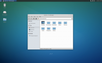 Le bureau par défaut dans Xubuntu 